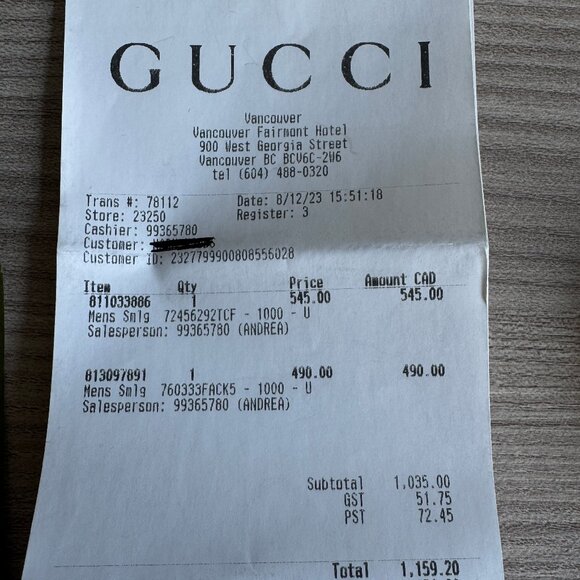 Gucci GG Crystal Card and Coin Wallet *Authentic* - Picture 10 of 10